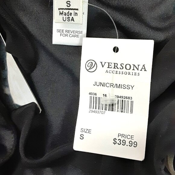 Versona Accessories Juniors LONG Dress Size SMALL, Sleeveless, Elastic Waist - Picture 5 of 10
